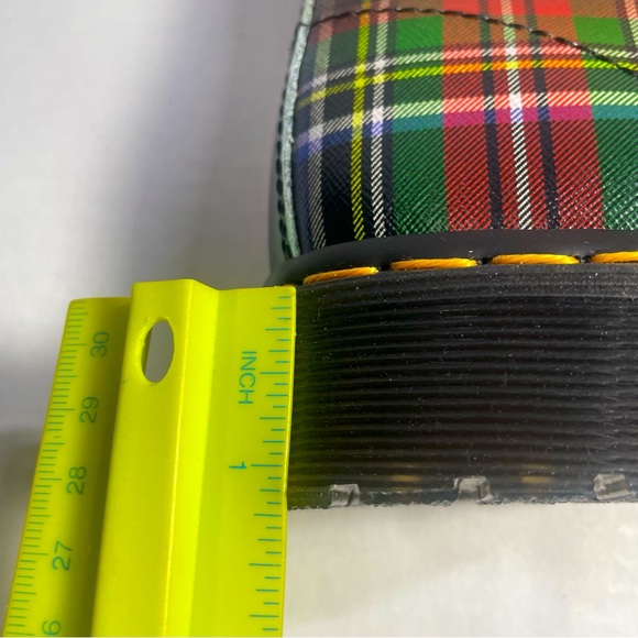 BNIB Dr Martens 1460 Tartan Red Stewart Black Watch plaid Boots UK 3 US 5 - Picture 8 of 15